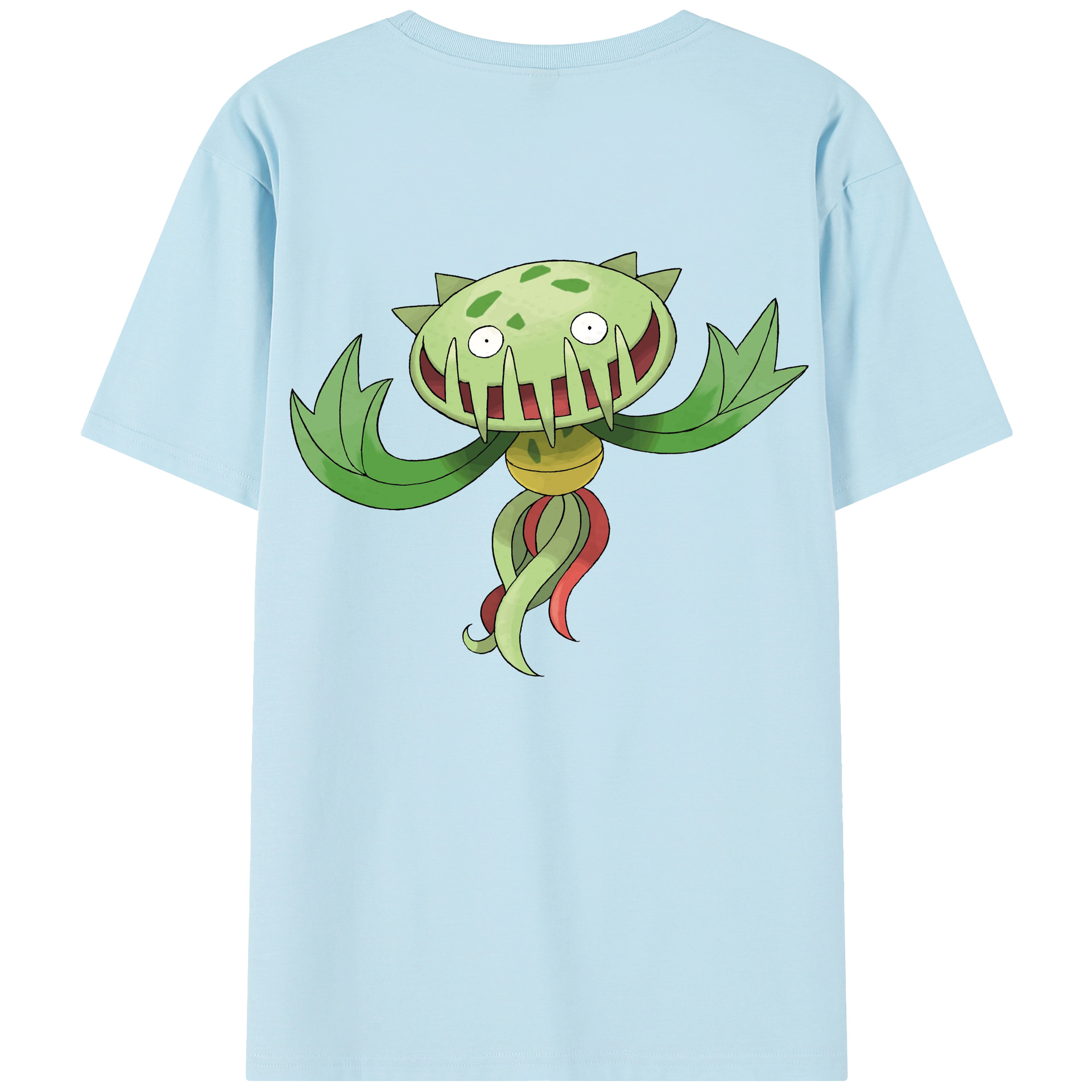 （画像用） ポケットモンスター Pokémon 綿100％半袖Tシャツ（背面プリント）